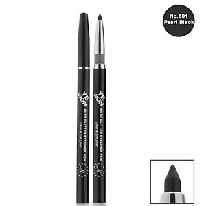 Chì mí kim tuyến Mira Glitter Auto Eyeliner Pen Hàn Quốc tặng kèm móc khoá