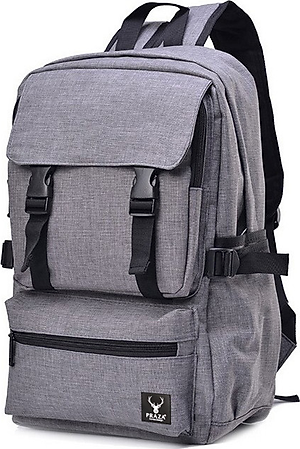 Combo Balo Thời Trang & Túi Đeo Messenger PRAZA - BL172DC095 (Xám)