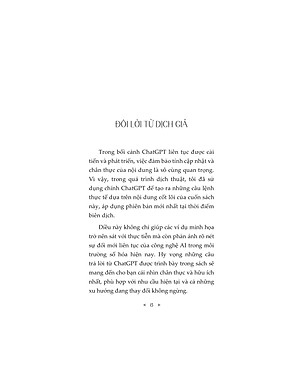 Sách - Kỹ Thuật Đặt Câu Lệnh Cho Chat GPT