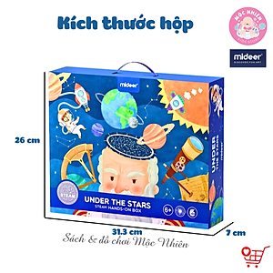 Đồ Chơi Khoa Học STEM Lắp Ráp Mô Hình Vũ Trụ - Mideer STEAM Hands-on Box (MD2146 / MD2127 / MD2144)