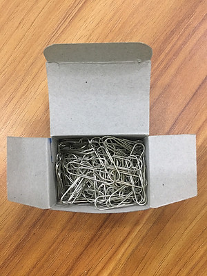 Combo 10 hộp nhỏ Kẹp giấy đầu tròn C32  