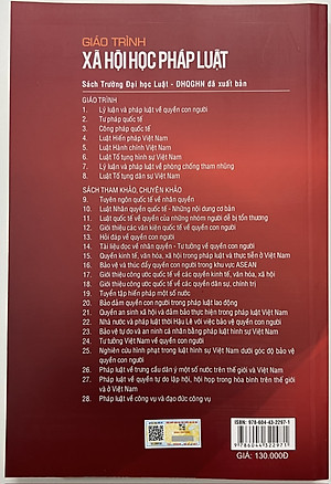 Sách - Giáo Trình Xã Hội Học Pháp Luật