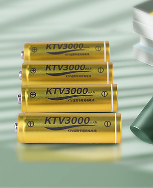 Bộ sạc pin Doublepow DP-K66 + 6 pin tiểu sạc AA 3000mAh Hàng Chính Hãng