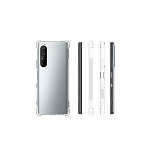 Ốp lưng Tcase dành cho Sony Xperia Mark III Series, Ốp Chống Sốc dẻo trong suốt- Hàng Chính Hãng