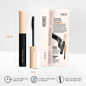 Mascara dài và cong mi tự nhiên dạng gel VACOSI NEOWISE Intense Mascara
