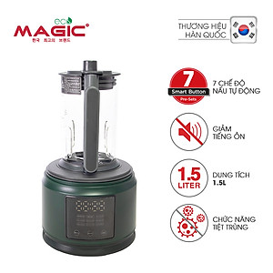 Máy Làm Sữa Hạt Đa Năng Giảm Tiếng Ồn Magic Eco AC -141 (1.5 Lít) - Hàng chính hãng