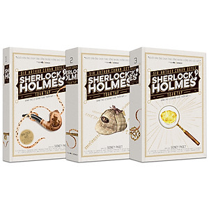 Sách Sherlock Holmes Toàn Tập (3 Tập)(Bìa Mềm, Hộp Đứng)(Tái Bản)