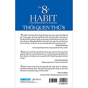 Sách Thói Quen Thứ 8 - Từ Hiệu Quả Đến Vĩ Đại (Bìa Mềm)