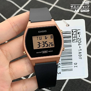 Đồng Hồ Nữ Dây Nhựa Casio Standard LW-204-1ADF Chính Hãng - LW-204-1A