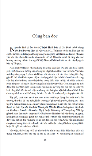 Sách Địa Chí Văn Hóa Thành Phố Hồ Chí Minh Tập 1 - Lịch Sử