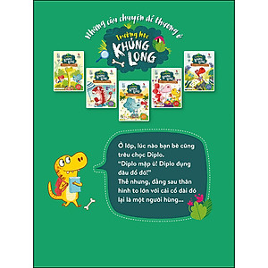 Sách Trường Học Khủng Long - Diplo Ơi, Cậu Là Người Hùng