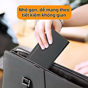 Bàn phím Bluetooth rời gấp gọn tương thích với Windows, Mac, iOS và Android kết nối điện thoại, laptop, máy tính bảng - Hàng chính hãng