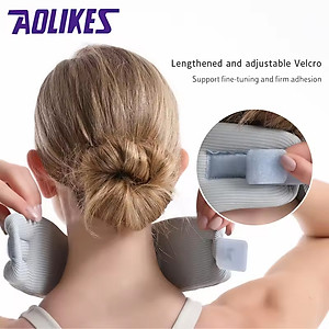 Nẹp Cổ Mềm Cao Cấp AOLIKES A-1081 Giảm Đau Và Hỗ Trợ Sức Khỏe Tối Ưu