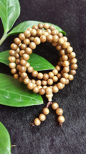 Vòng tay chuỗi 108 Hạt Trầm Hương Sánh Ghép cho nữ CMH02