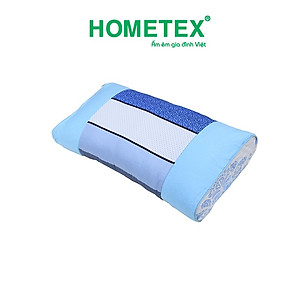 Gối đầu 40 x 60 cm cotton hình khối Hometex - Giao màu ngẫu nhiên