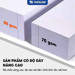 Combo 5 Ream giấy A4 80 gsm IK Copy (500 tờ) - Hàng nhập khẩu Indonesia Hàng nguyên thùng chất lượng cao