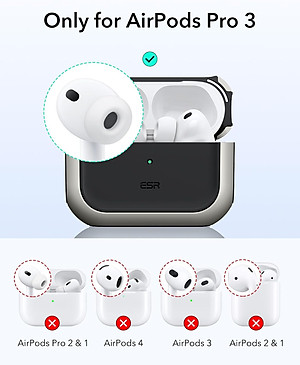 Bao Case cho Airpods Pro 3 (2025) ESR Orbit Colors Hybrid Magnetic Case - Hàng Chính Hãng