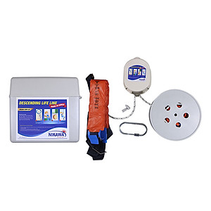 Dây Thoát Hiểm Cá Nhân Nikawa KDD-9F (27m) - Tặng Giá Treo Móc Nikawa HY-01