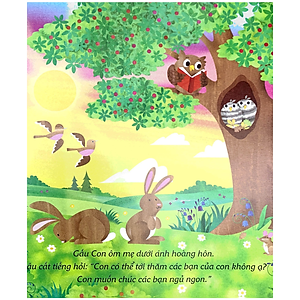 Sách Ehon Châu Âu - Chúc Gấu Con Ngủ Ngon