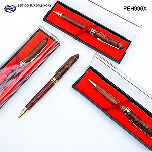 Bút Ký Gỗ Sưa Đỏ - Đẳng Cấp Của Người Thành Đạt/ May Mắn/ Bình An - PEH996X