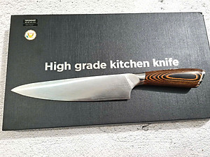 DAO - BỘ 3 DAO BẾP NHẬT BẢN THÉP DAMASCUS MÃ A4 DT2 nt topcomshop vn