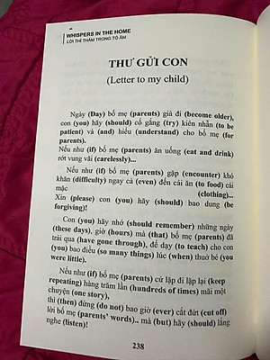 Bộ 3 Sách Song Ngữ: Lời thì thầm trong tổ ấm + Lời thì thầm với cha + Lời thì thầm với mẹ - Đầy Đủ File Nghe
