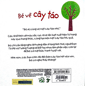 Sách Tay Khéo Tay Xinh - Bé Vẽ Cây Táo