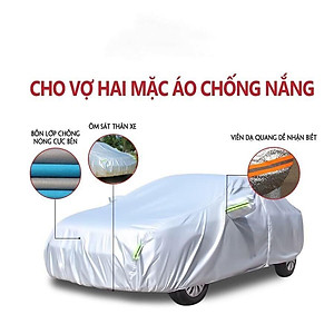 Bạt Phủ xe Ô Tô Mitsubishi Xpander Chỗ Vải Dù OXFORD Siêu Bền, Bạt Trùm Xe Hơi Chống Nắng Mưa Bảo Vệ Xe