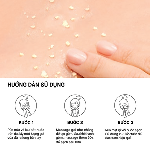 Tẩy Tế Bào Chết Rosette Dưỡng Sáng Da Gommage Bright Peel 180G