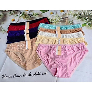 COMBO 10 QUẦN THUN LẠNH PHỐI REN giao nhiều màu