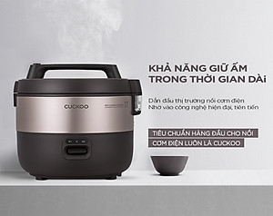 Nồi Cơm Điện Cuckoo 3.0 lít CR-1755- Lòng nồi chống dính- Hàng chính hãng Cuckoovina- Bảo hành 2 năm