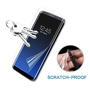 Miếng dán màn hình chống trầy cho Samsung Galaxy S8 Plus hiệu Vmax (siêu mỏng 0.2mm, độ trong tuyệt đối, chống trầy xước chống bụi) - hàng chính hãng