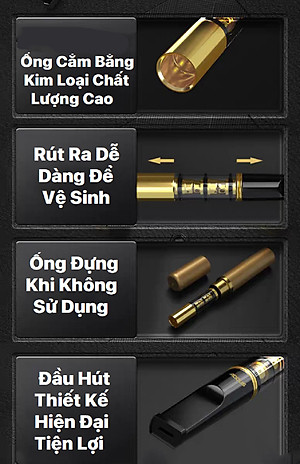 Bộ Tẩu Lọc Thuốc Adous Đa Năng Dùng Cho Tất Cả Size Nhỏ và Trung Bình và Thông Thường Cực Hot