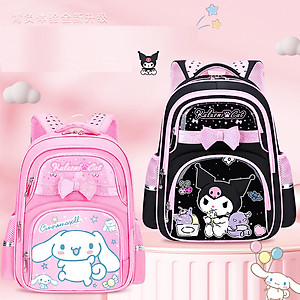 Ba lô học sinh bé gái siêu nhẹ chống nước cao cấp phong cách mới - BEE GEE HS1064