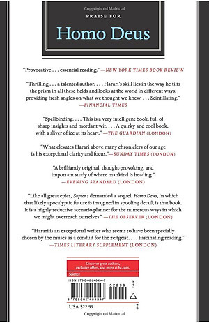 Sách Homo Deus: A Brief History Of Tomorrow (Khổ nhỏ)