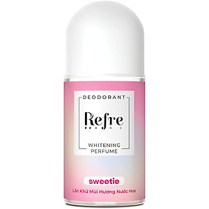 Lăn khử mùi dưỡng trắng hương nước hoa Refre Whitening Perfume Sweetie Hương Ngọt Ngào 40ml