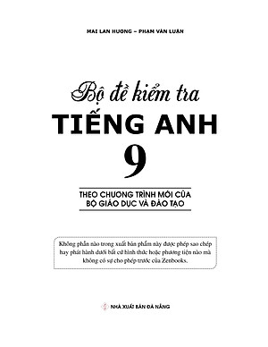 Bộ Đề Kiểm Tra Tiếng Anh 9 (Chương Trình Thí Điểm)