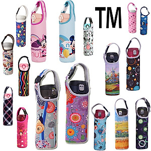 Túi Đựng Bình Nước , Bình Giữ Nhiệt In Hình Hoạ Tiết Có Quai Xách Tiện Lợi Cho Bình Đựng Nước 500 Ml - Hàng chính hãng