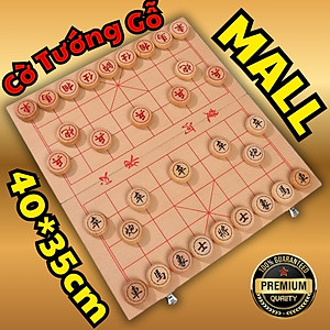 [GỖ TỰ NHIÊN CAO CẤP] Bộ cờ tướng gỗ sồi cao cấp kích thước 40 x 35cm, Bộ cờ tướng cao cấp khắc nét tinh xảo có bàn là hộp đựng gấp gọn - Hàng chính hãng D Danido