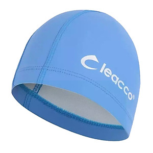 Nón Bơi Vải PU Cleacco Cao Cấp, mềm mại, kiểu dáng năng động ,dành cho vận động viên chuyên nghiệp hoặc người có sở thích đi bơi mỗi ngày, màu sắc đa dạng - Hàng Chính Hãng BORO SPORT