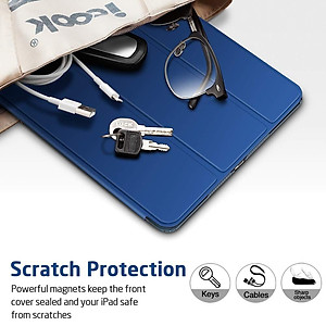 Bao da dành cho iPad Gen 7 10.2 2019 ESR Rebound Slim Smart Case_ Hàng Nhập Khẩu