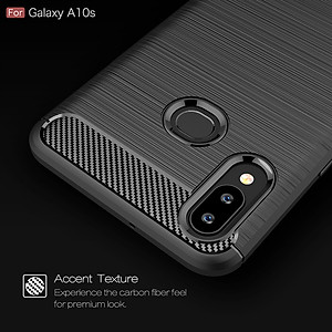 Ốp lưng chống sốc cho Samsung Galaxy A10s hiệu Likgus (chuẩn quân đội, chống va đập, chống vân tay) - Hàng nhập khẩu