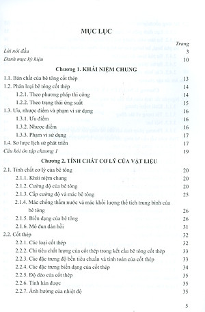 KẾT CẤU BÊ TÔNG CỐT THÉP - Nguyên Lý Thiết Kế Các Cấu Kiện Cơ Bản
