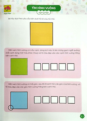 Sách Thiên Tài Toán Học (4 - 5 Tuổi) - Trò Chơi Hình Học