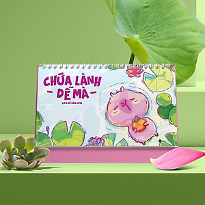 Lịch Bàn 2026 - Chữa Lành Dễ Mà - SDstationery 2026-SD-LBA