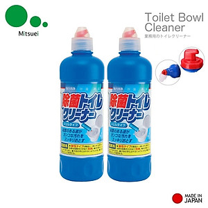 Chai tẩy rửa bồn cầu/ Toilet đậm đặc siêu sạch, không mùi Mitsuei 500ml hàng Made in Japan