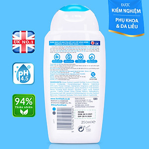 Dung dịch vệ sinh cho cả nữ và nam Femfresh Anh giúp làm sạch sẽ, thơm mát, ngăn ngừa viêm, ngứa, nấm phụ khoa - OZ Slim Store 