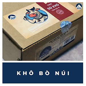 Khô bò NÚI - Đặc Sản Khánh Hoà - Túi 500g