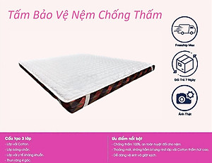 TẤM LÓT BẢO VỆ NỆM HÀNG KHÁCH SẠN CAO CẤP 1M/1M2/1M4/1M6/1M8/2M/2M2