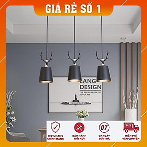 Đèn Thả Trần -  Đèn Thả Bàn Ăn Cao Cấp kèm bóng LED chuyên dụng và đế ốp trần